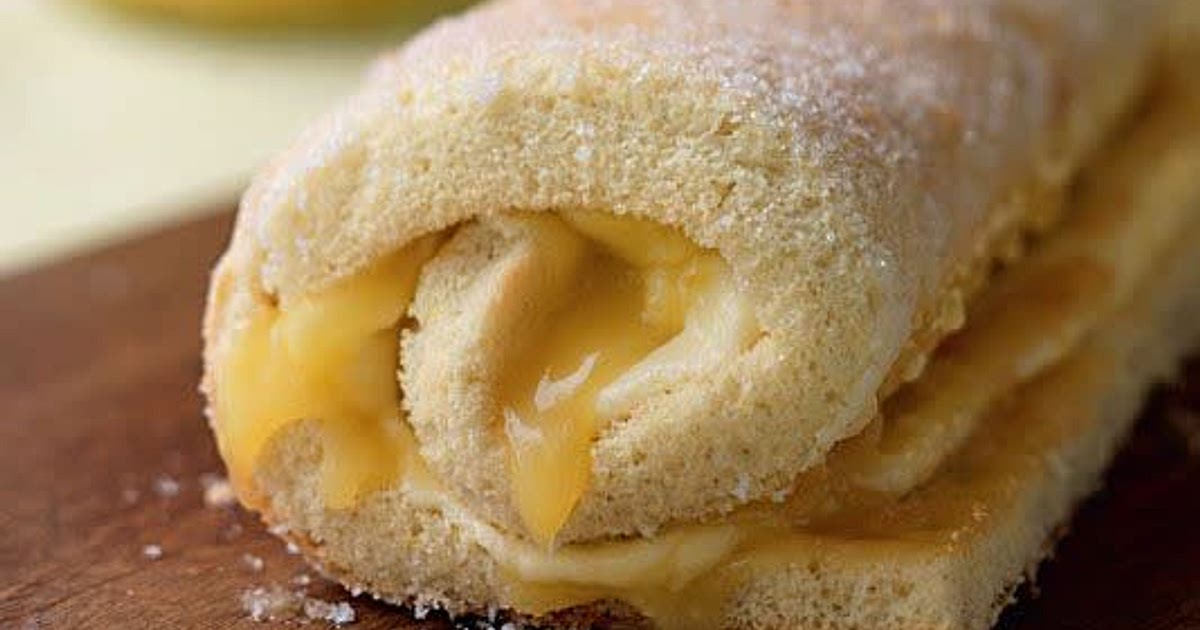 Lemon Swiss Roll Recipe | Samsung Food App