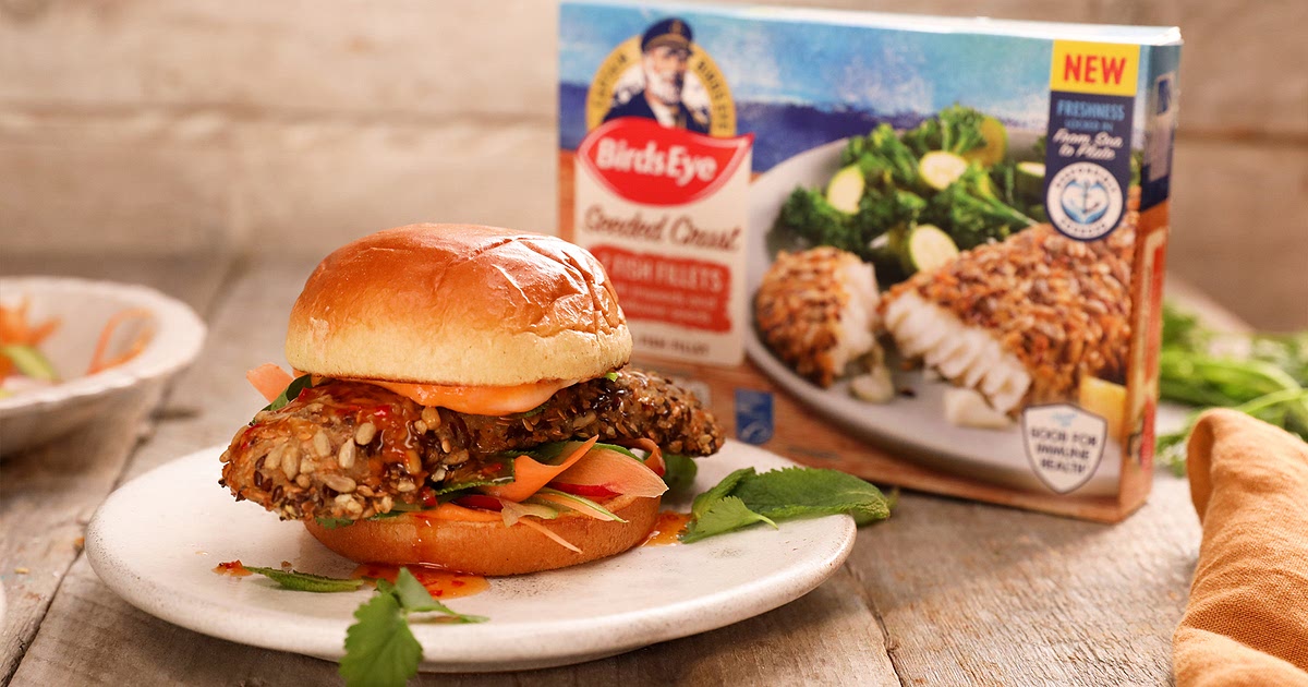 Thai-Inspired Fish Burger Recipe | Samsung Food App