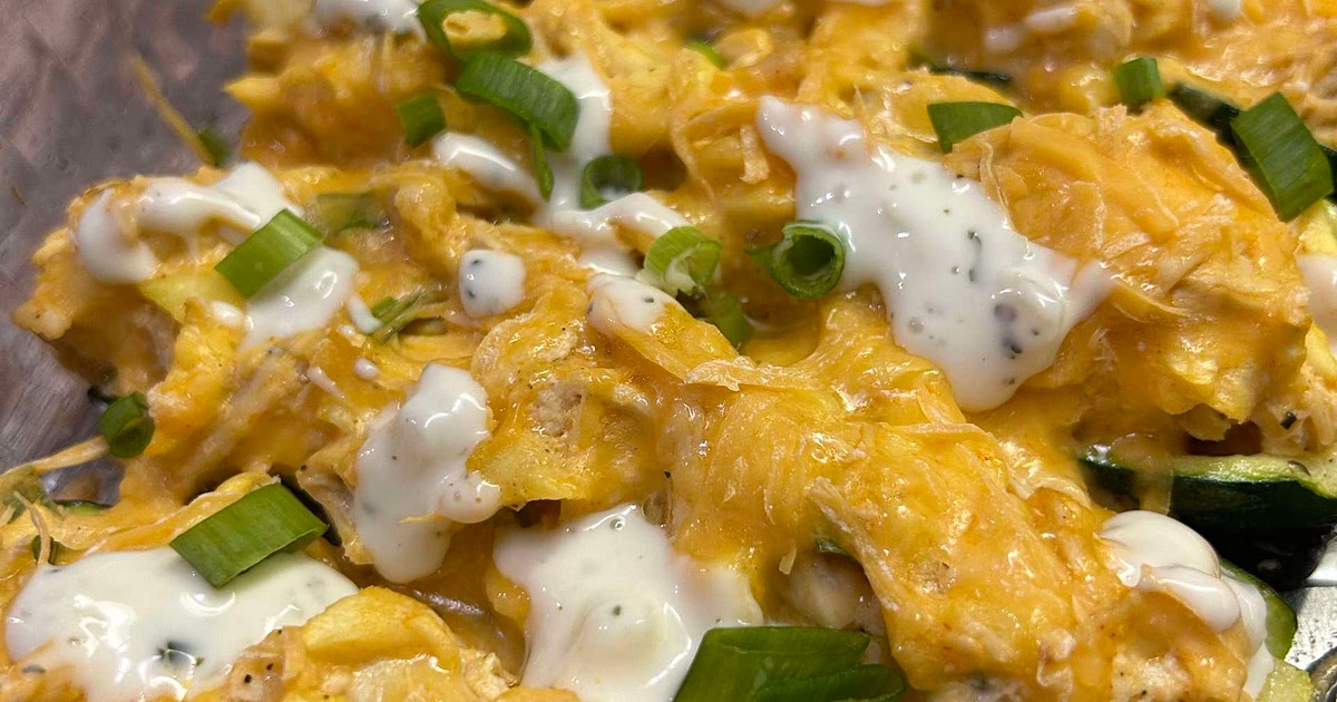 Buffalo Chicken Zucchini Boats Recipe | Samsung Food App