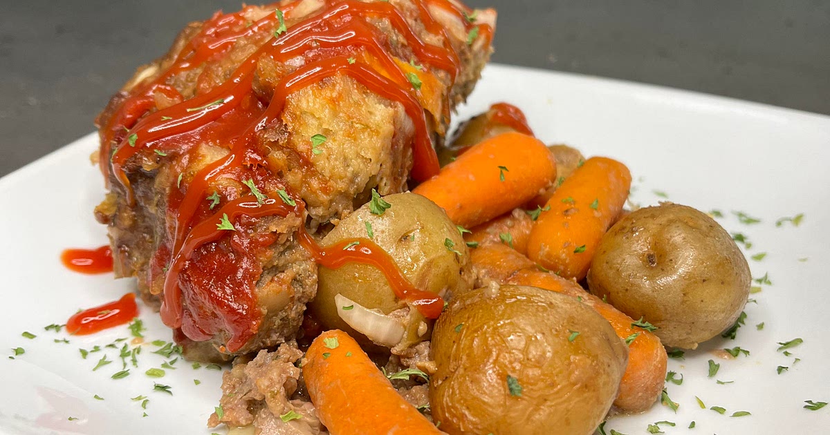Crockpot Meatloaf and Potatoes Recipe | Samsung Food App