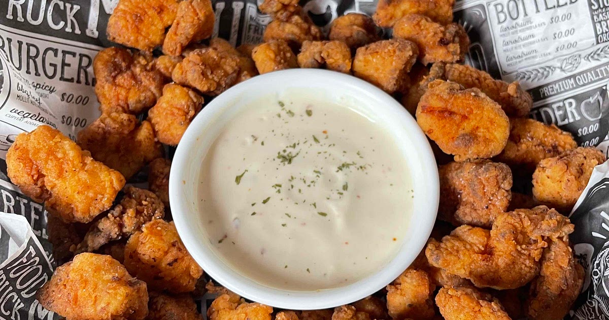Popcorn Chicken with a Creamy Hot Honey Dip Recipe | Samsung Food App