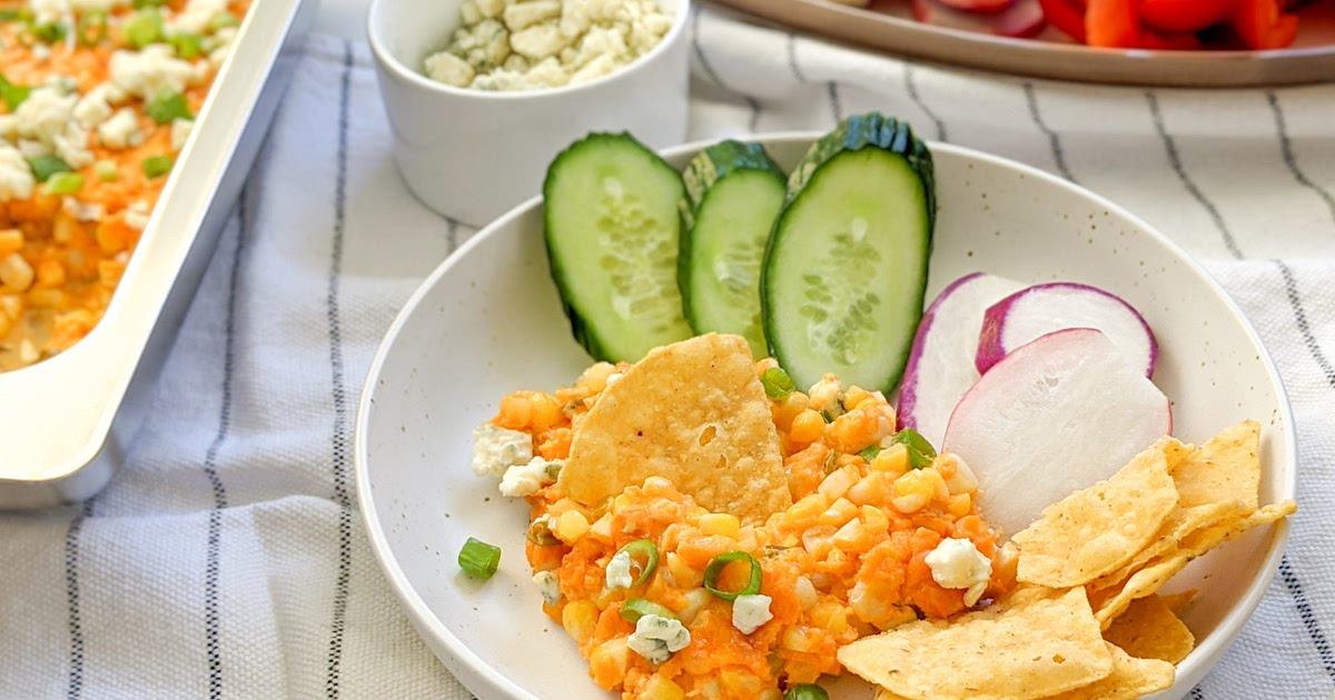 Cheesy Buffalo Corn Dip Recipe | Samsung Food App