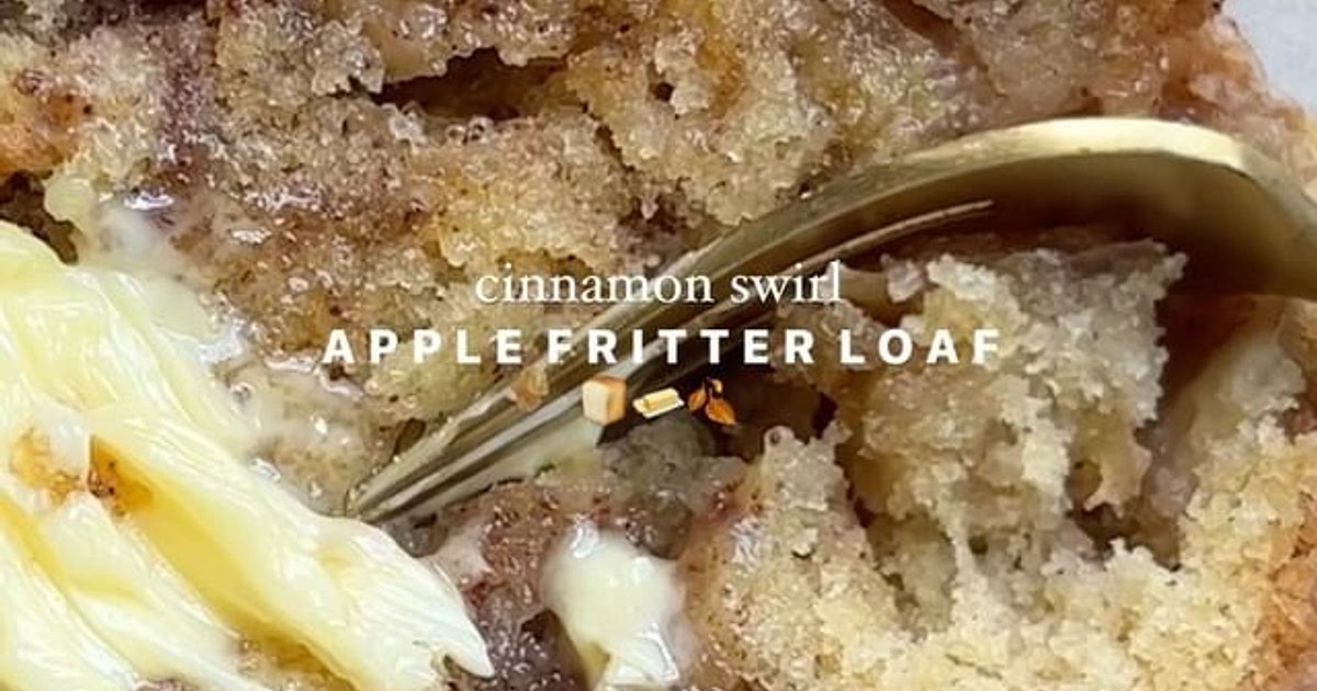 CINNAMON SWIRL APPLE FRITTER LOAF Recipe | Samsung Food App