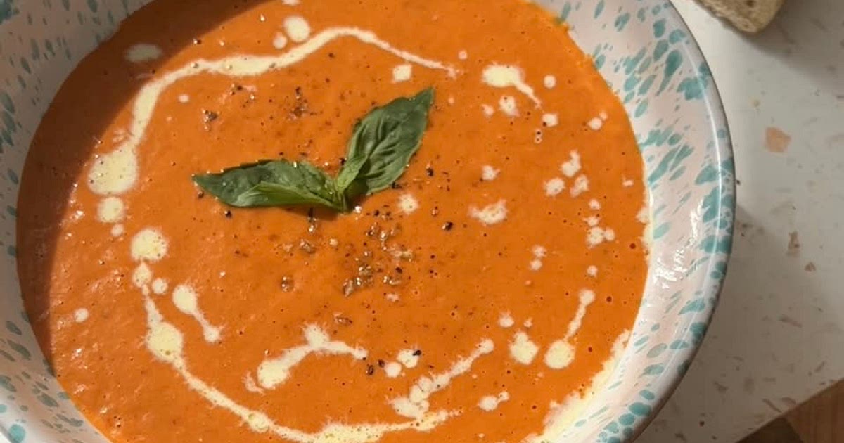 Roasted Tomato Soup Recipe | Samsung Food App