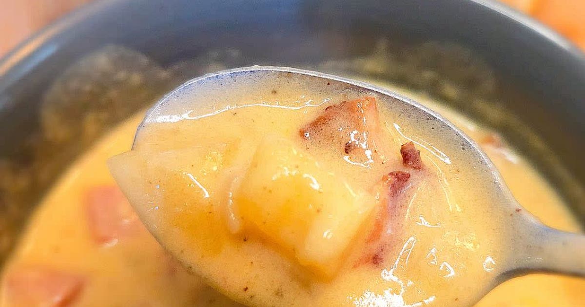 Vetted Cheesy Potato Soup Recipe | Samsung Food App