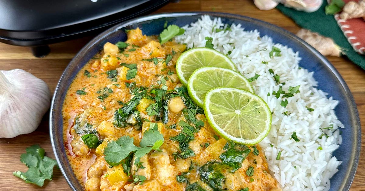 Butternut Squash and Chicken Curry Recipe | Samsung Food App