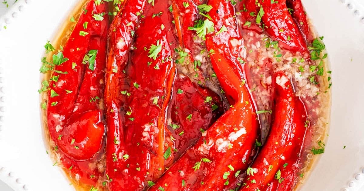 Ardei copți în oțet Recipe | Samsung Food App