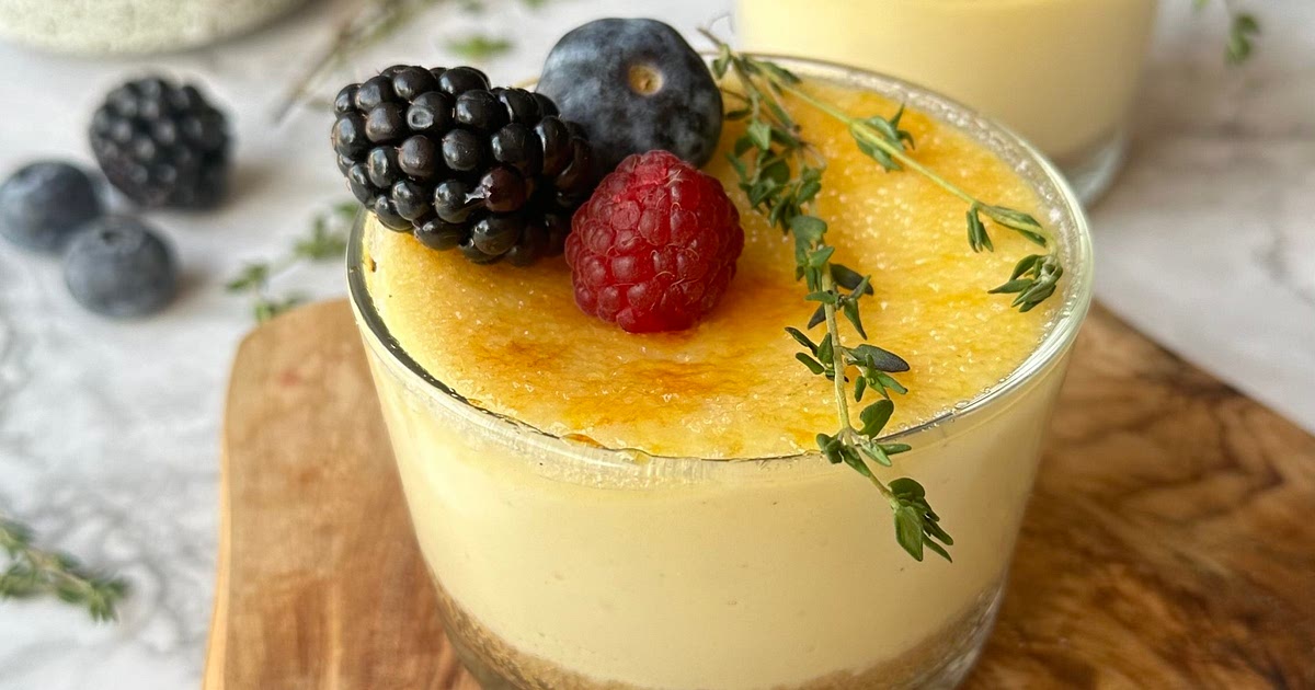 Crème Brûlée Cheesecake Cups Recipe | Samsung Food App