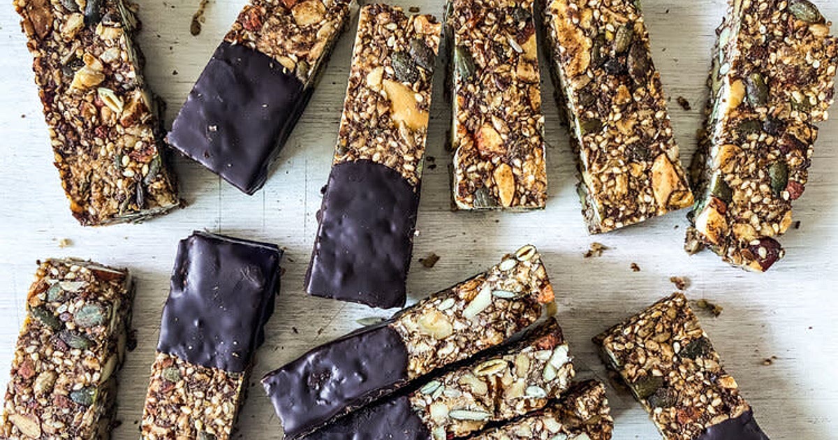 Chocolate Nutty Granola Bars Recipe | Samsung Food App