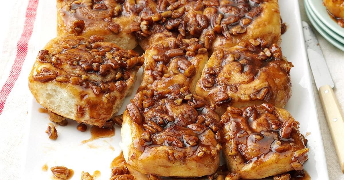 Caramel-Pecan Sticky Buns Recipe | Samsung Food App