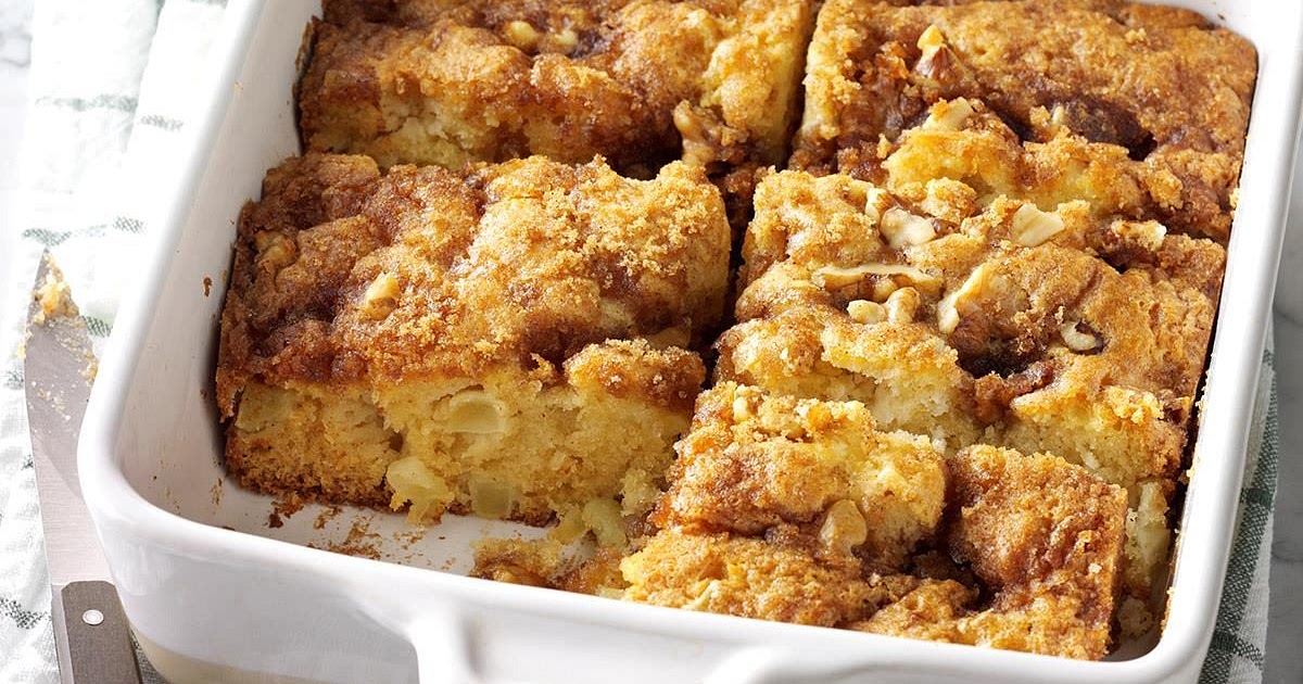 Apple Coffee Cake Recipe | Samsung Food App