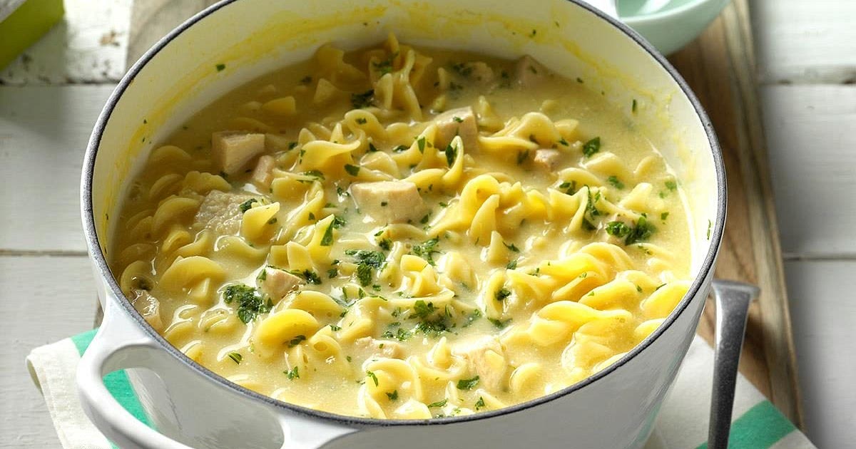 Comforting Chicken Noodle Soup Recipe | Samsung Food App