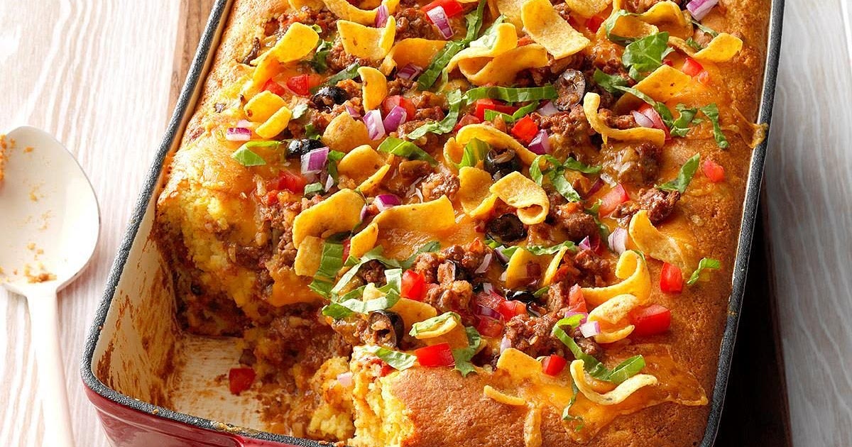 Taco Cornbread Casserole Recipe | Samsung Food App