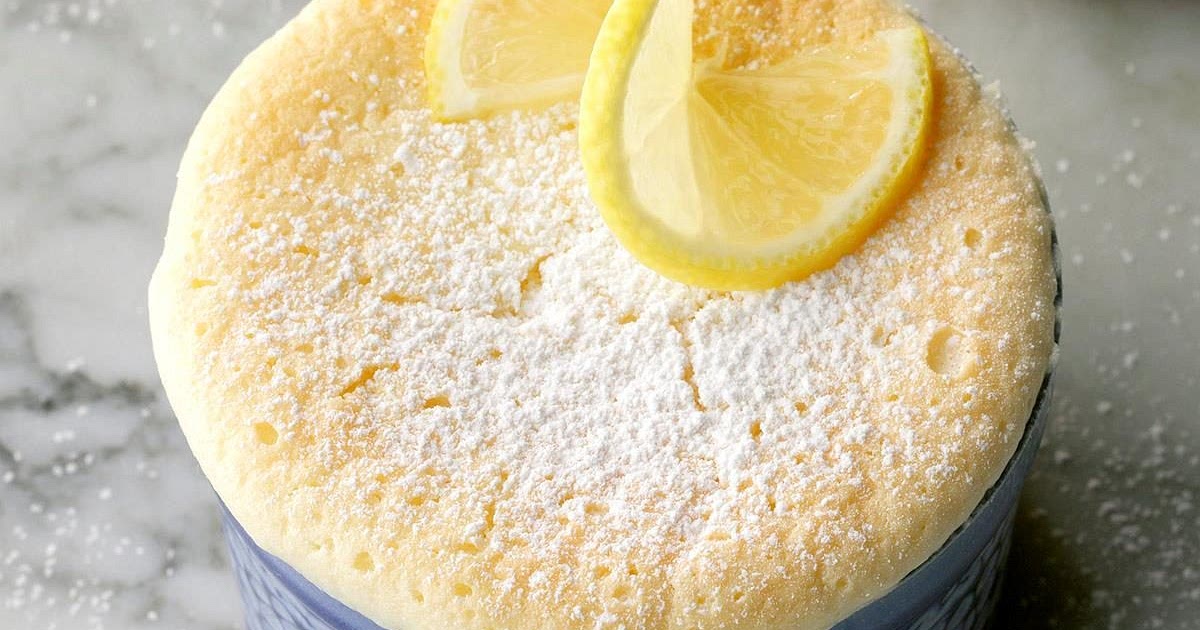 Lemon Pudding Cake Recipe | Samsung Food App