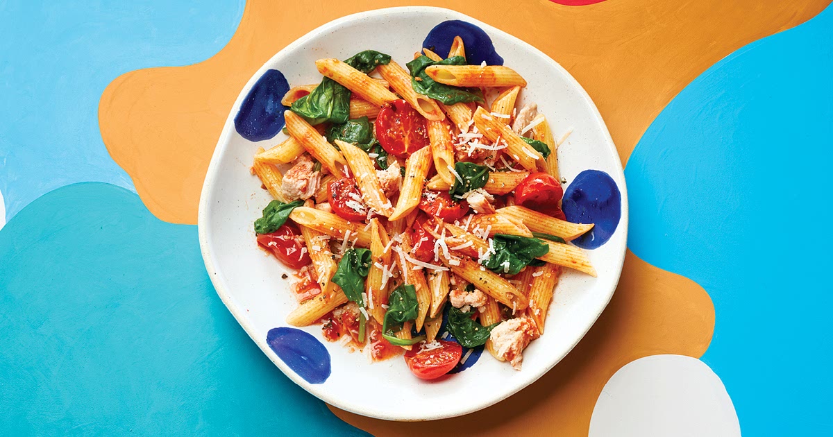 Tuna And Cherry Tomato Pasta Recipe | Samsung Food App