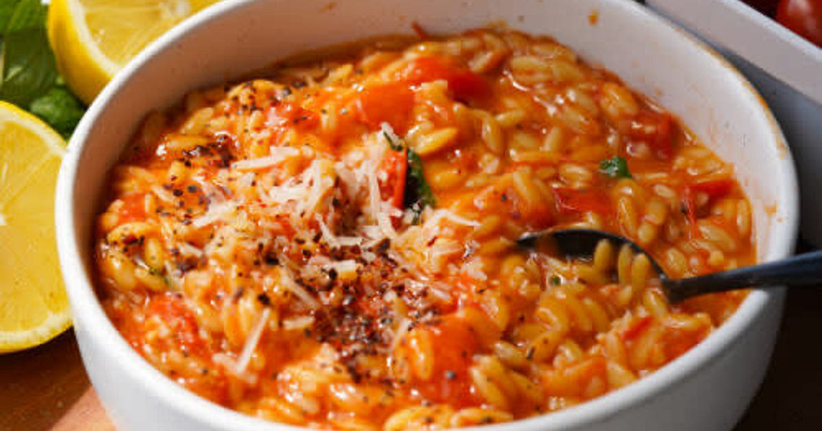 Tomato Orzo Recipe | Samsung Food App