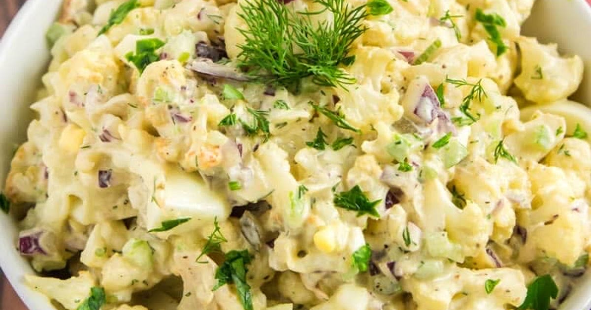 Low Carb Cauliflower “Potato” Salad Recipe | Samsung Food App