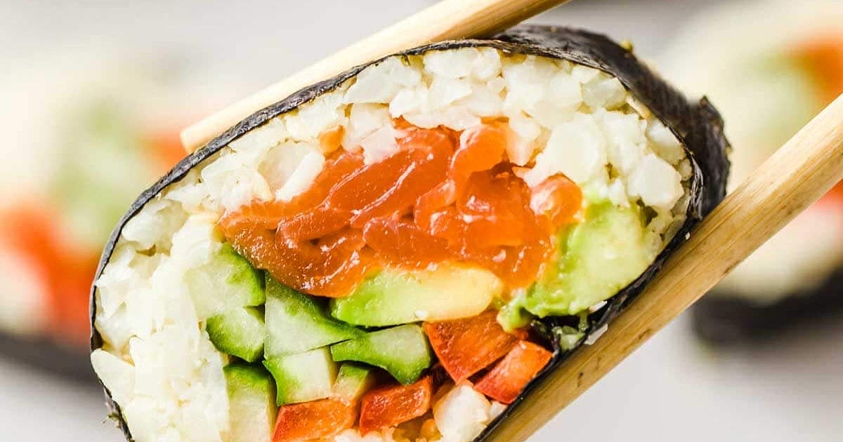 Low-Carb Sushi Wraps Recipe | Samsung Food App
