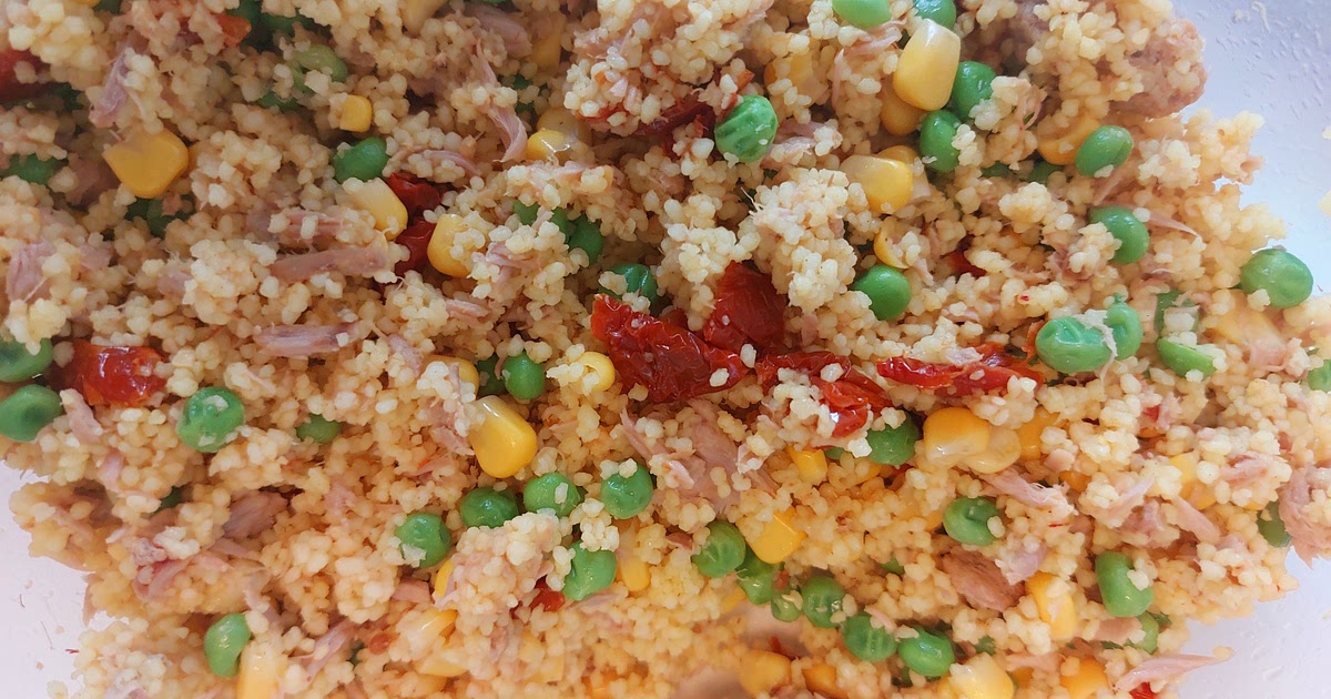 Cous cous - Tuna, dried tomatoes and mais Recipe | Samsung Food App