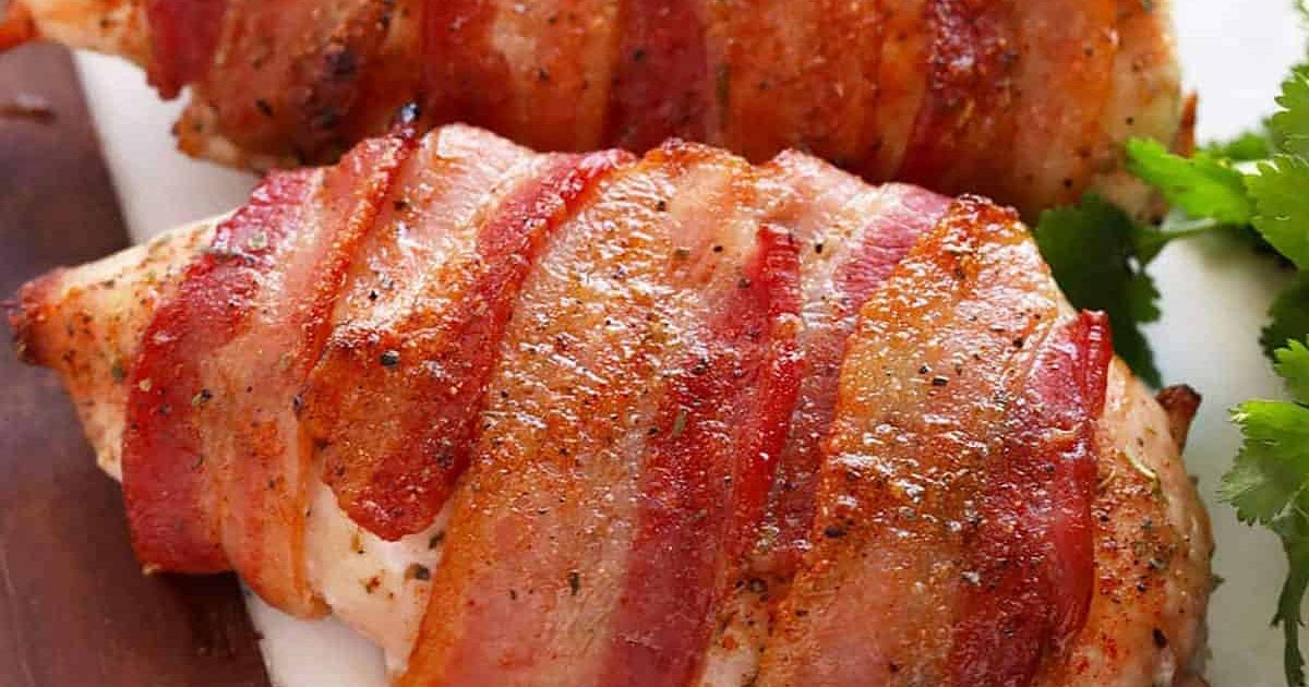 Bacon Wrapped Chicken Breast Recipe | Samsung Food App