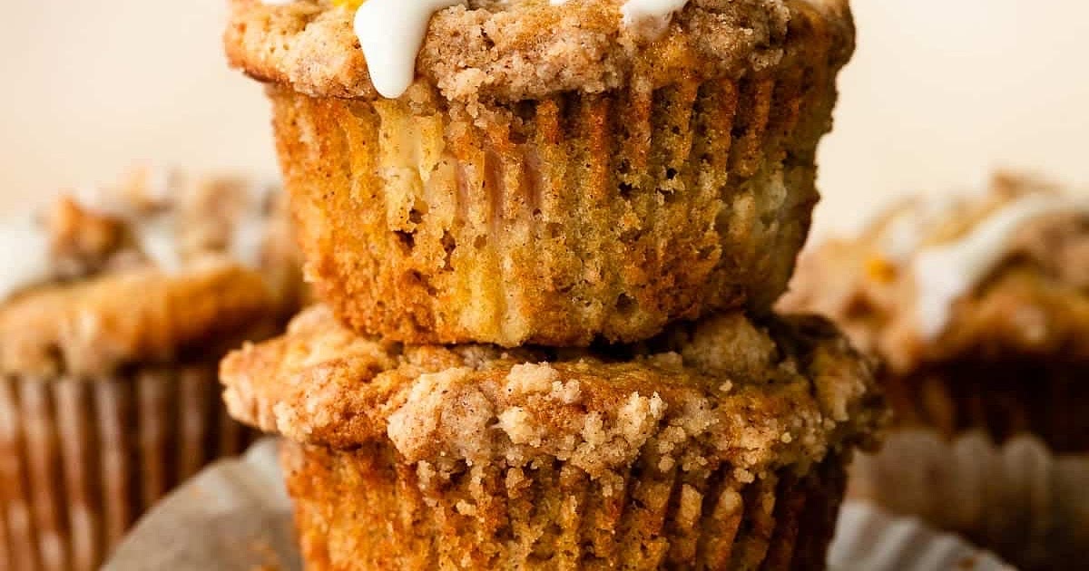 Peach Streusel Muffins Recipe | Samsung Food App