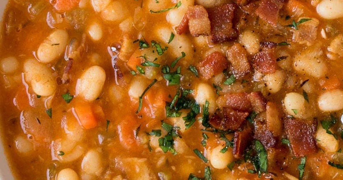 Bean with Bacon Soup Recipe | Samsung Food App