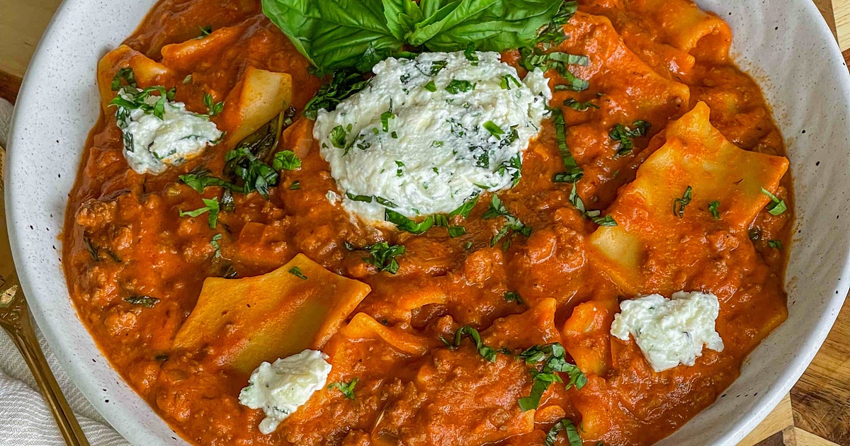 Lasagna soup Recipe | Samsung Food App