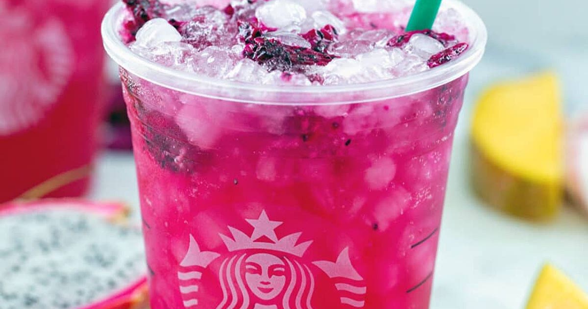 Mango Dragonfruit Refresher Recipe | Samsung Food App