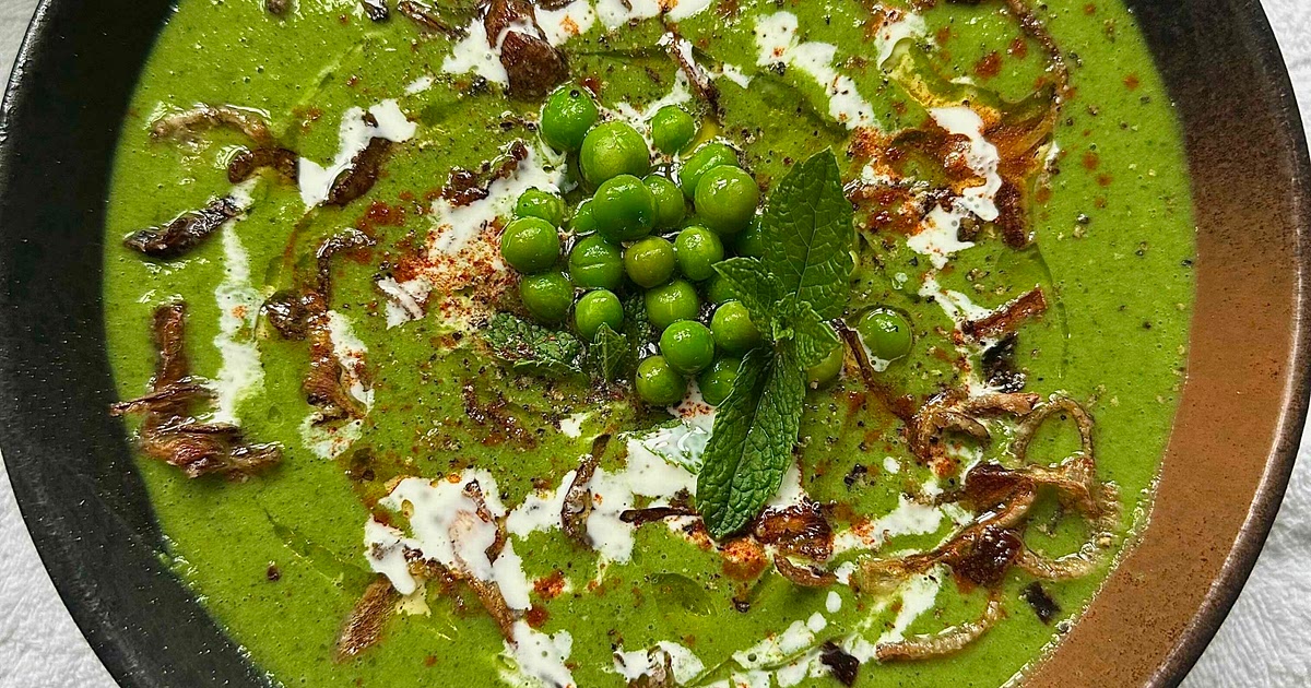 PEA + MINT SOUP Recipe | Samsung Food App
