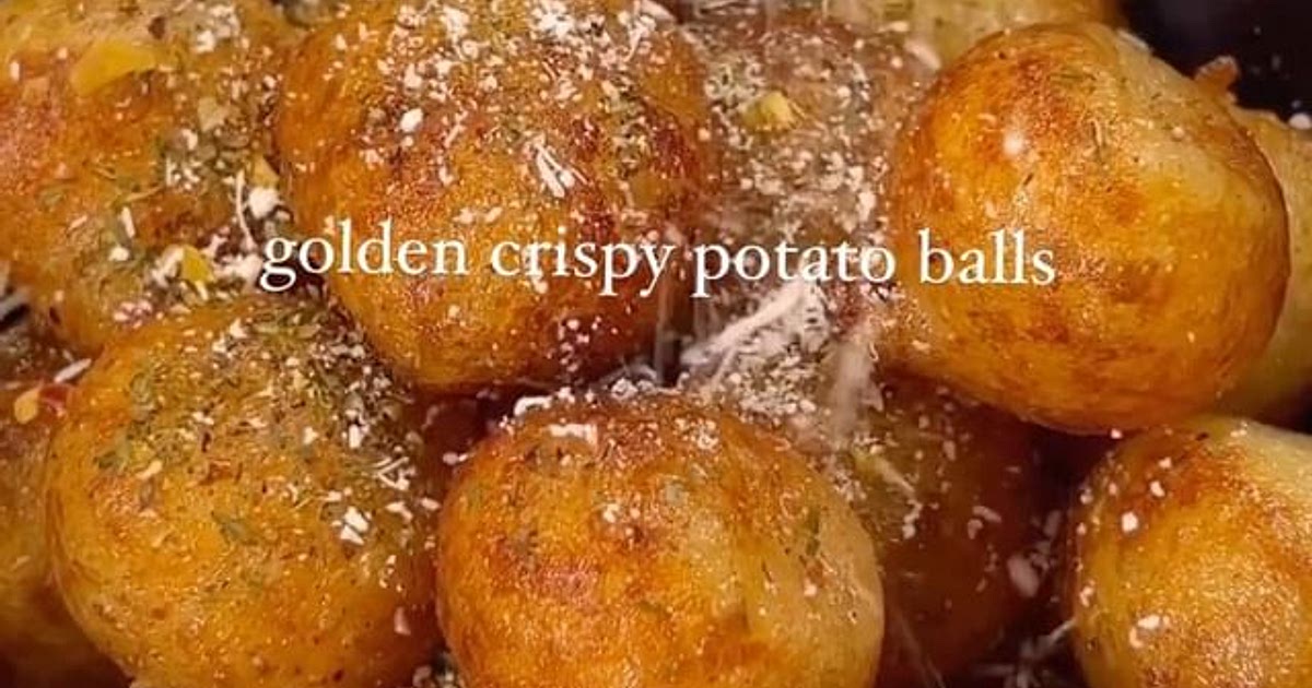 Golden Crispy Potato Balls Recipe | Samsung Food App