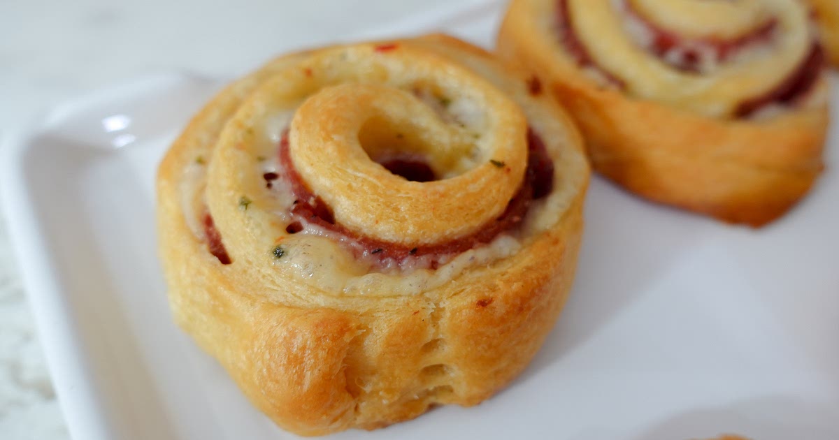 3-Ingredient Spicy Salami and Jalapeño Havarti Cheese Pinwheels Recipe | Samsung Food App