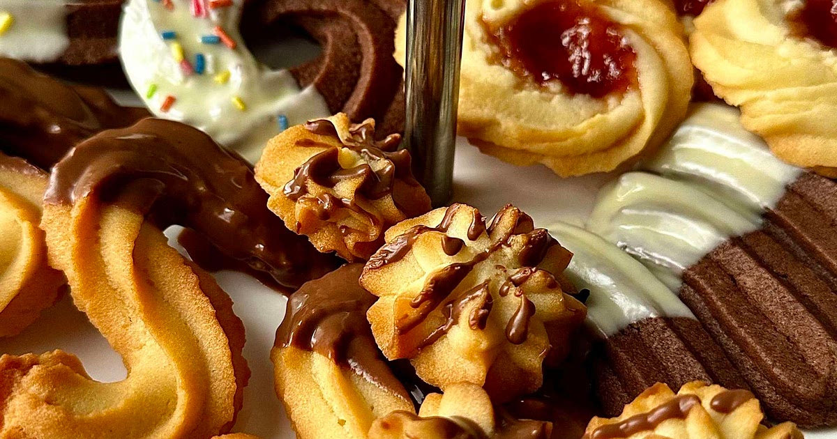 German Festive Cookies - Spritzgebäck Recipe | Samsung Food App