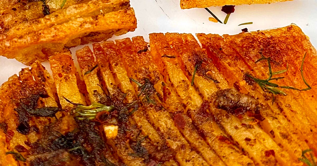 Crispy Accordion Spiced Potatoes Recipe | Samsung Food App