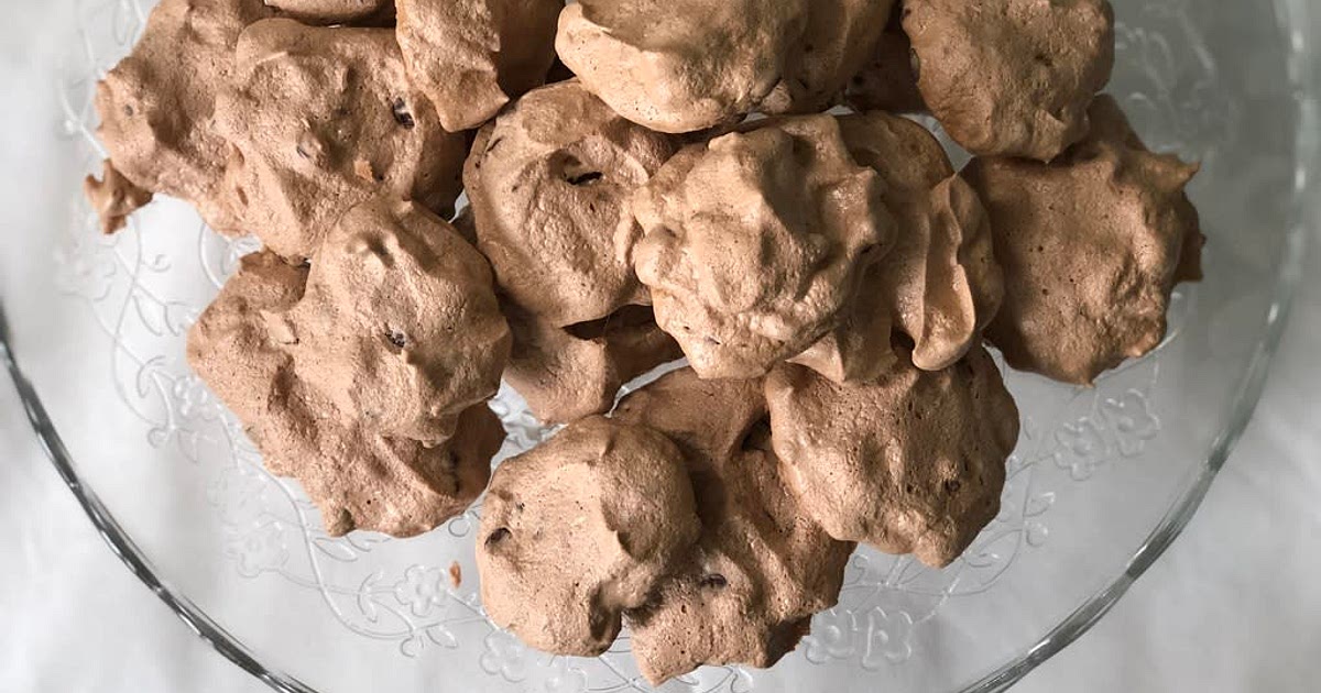 Cocoa Meringue Cookies Recipe | Samsung Food App