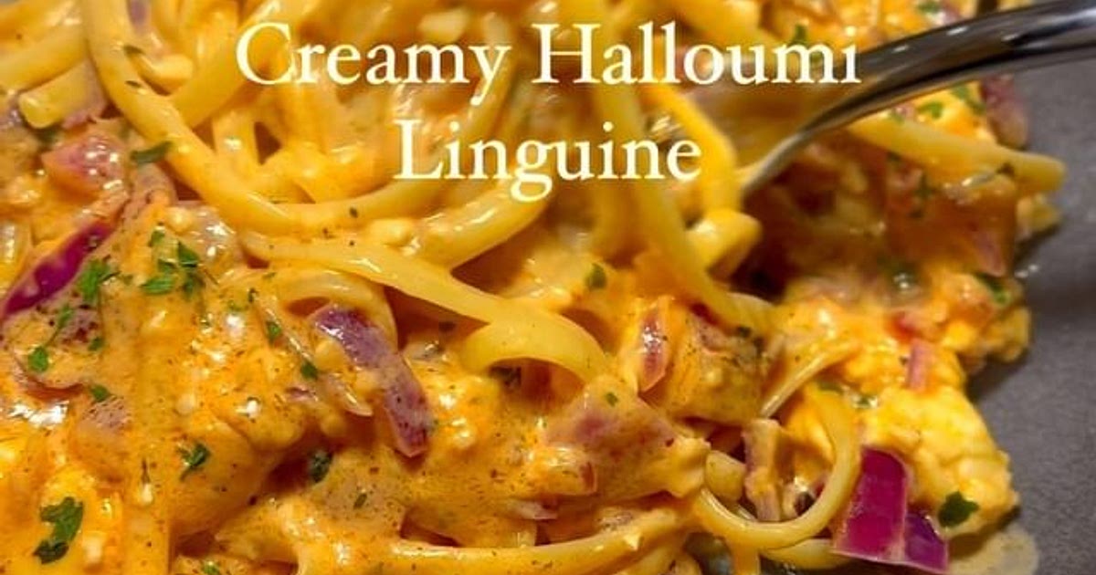 Halloumi Linguine Recipe | Samsung Food App