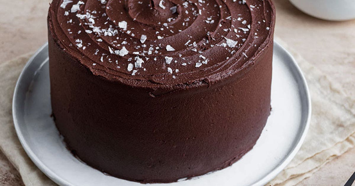 Salted Chocolate Cake Recipe | Samsung Food App