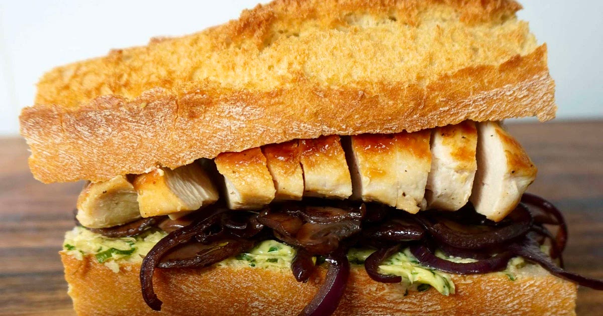 Champignons Hähnchen Sandwich Recipe | Samsung Food App