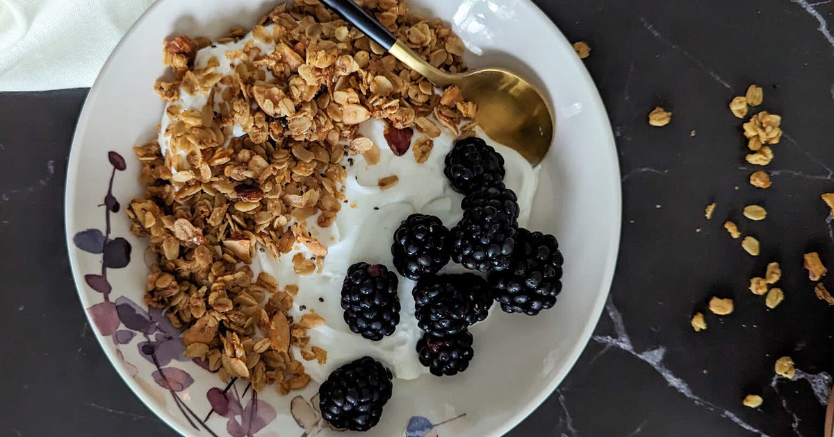 The Best Maple Almond Granola Recipe | Samsung Food App