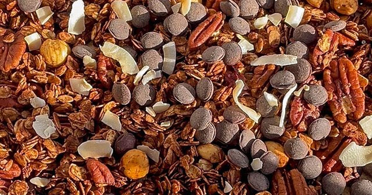 Healthy Chocolate Granola with Hazelnuts🍫🌰 Recipe | Samsung Food App