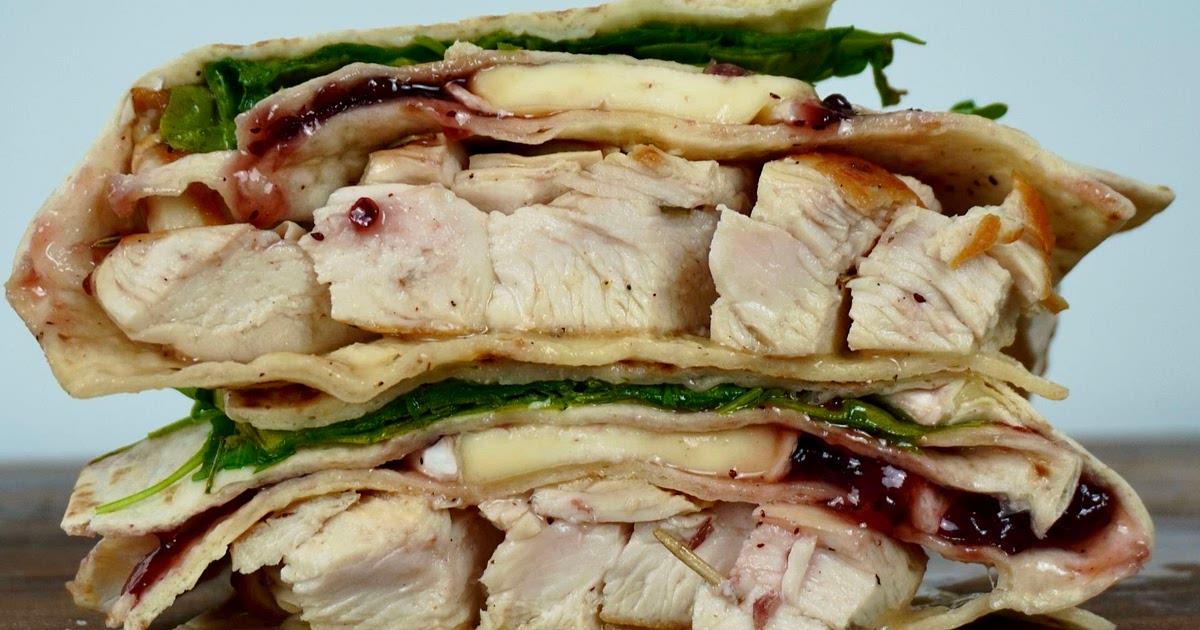 Sweet and salty chicken brie wrap Recipe | Samsung Food App