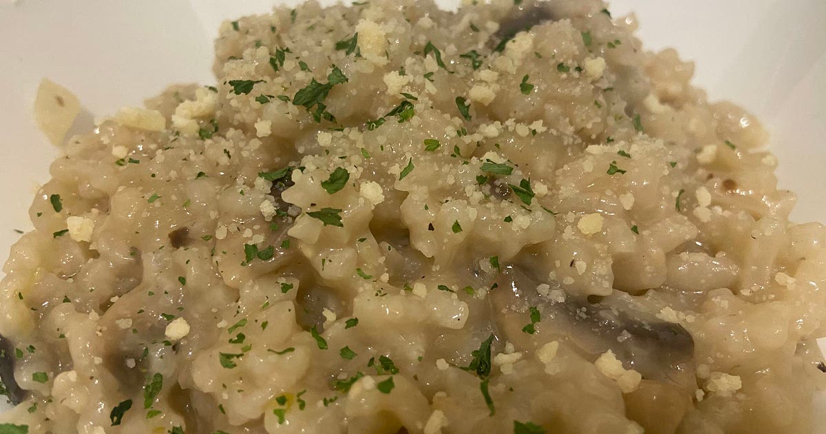 Creamy Mushroom Risotto Recipe | Samsung Food App