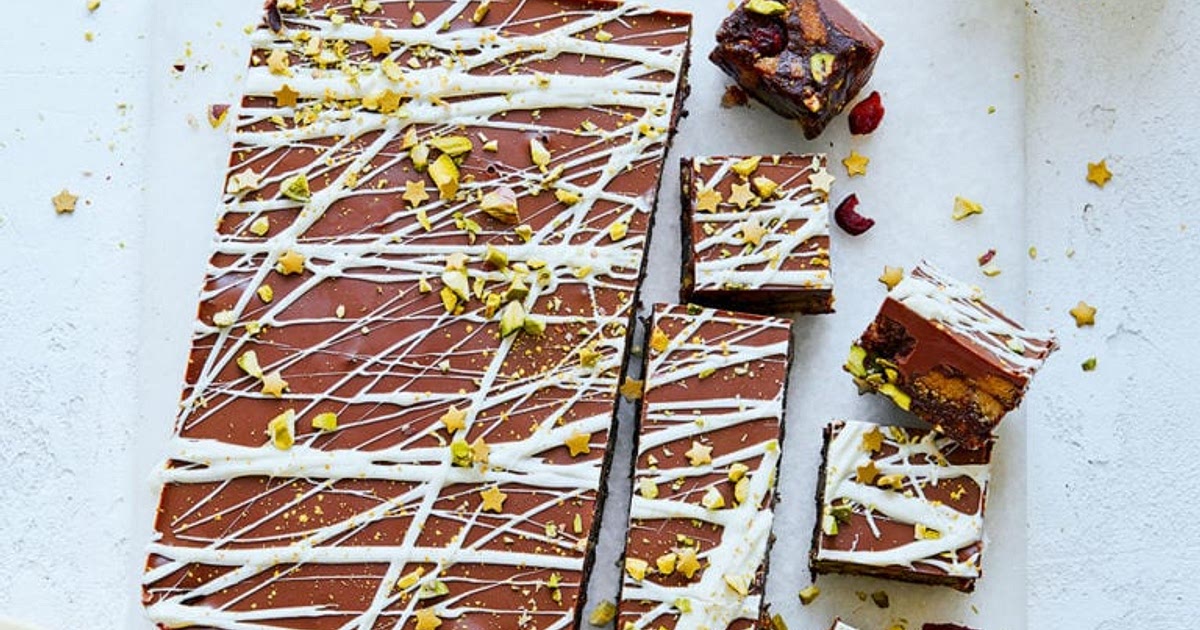 Chocolate and pistachio tiffin Recipe | Samsung Food App