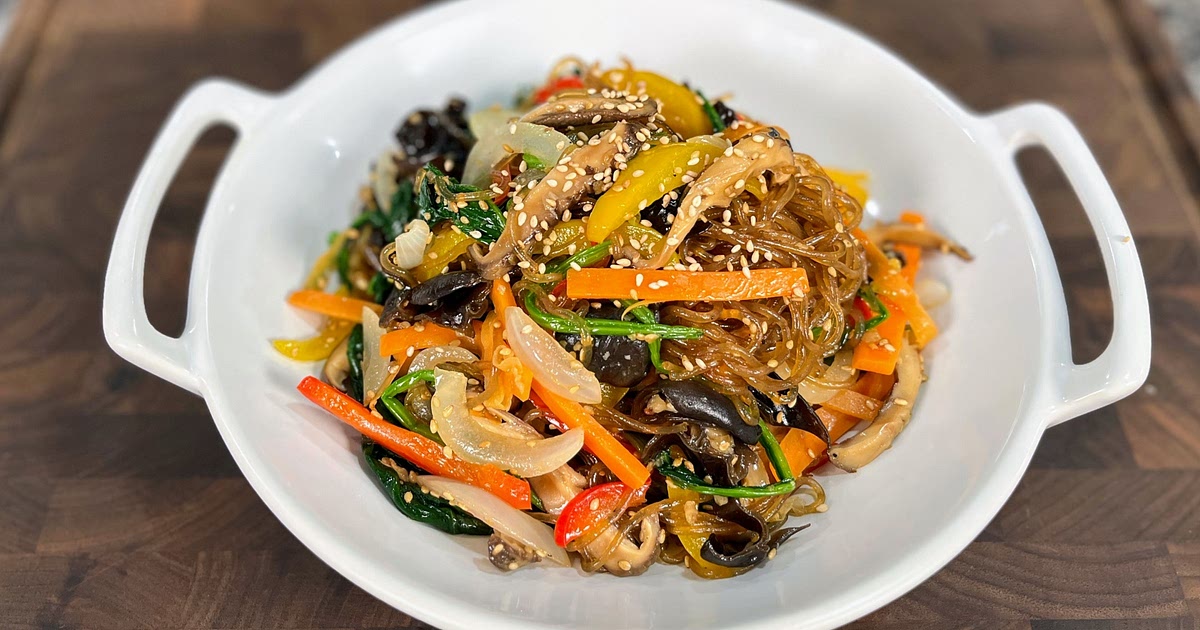 How to Make Vegan Japchae! Recipe | Samsung Food App