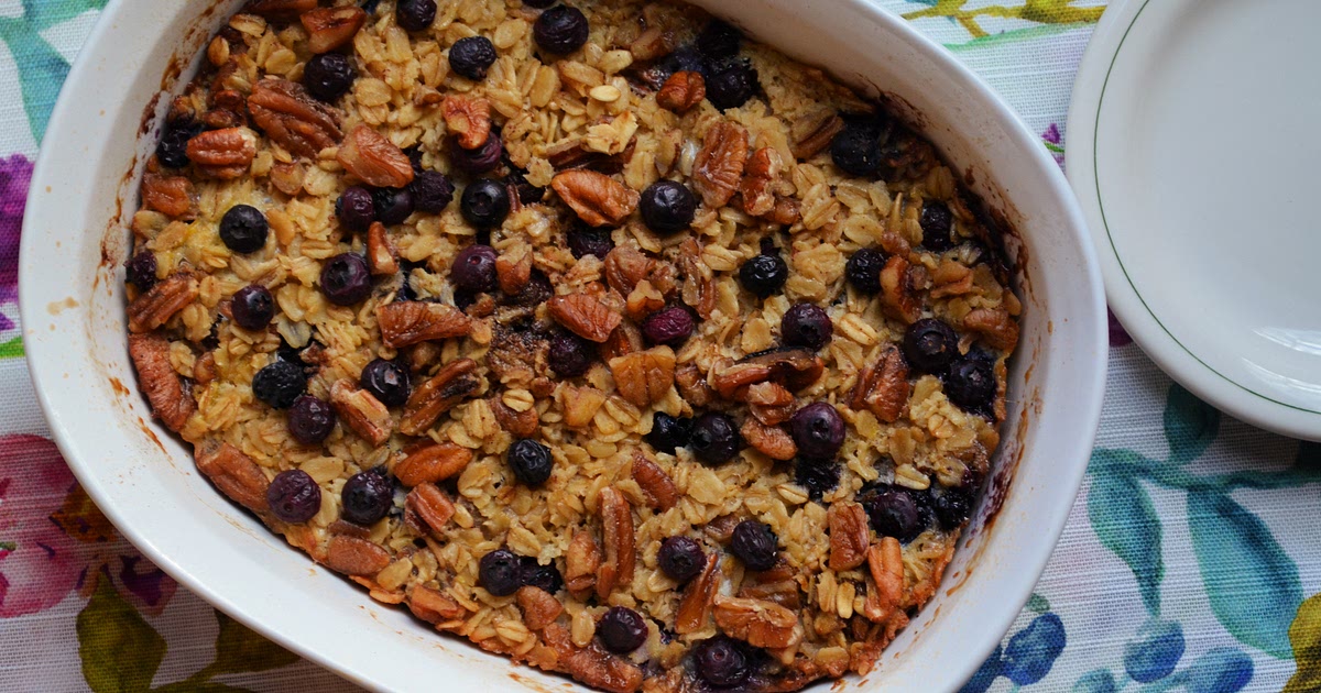 Blueberry Pecan Baked Oatmeal Recipe | Samsung Food App