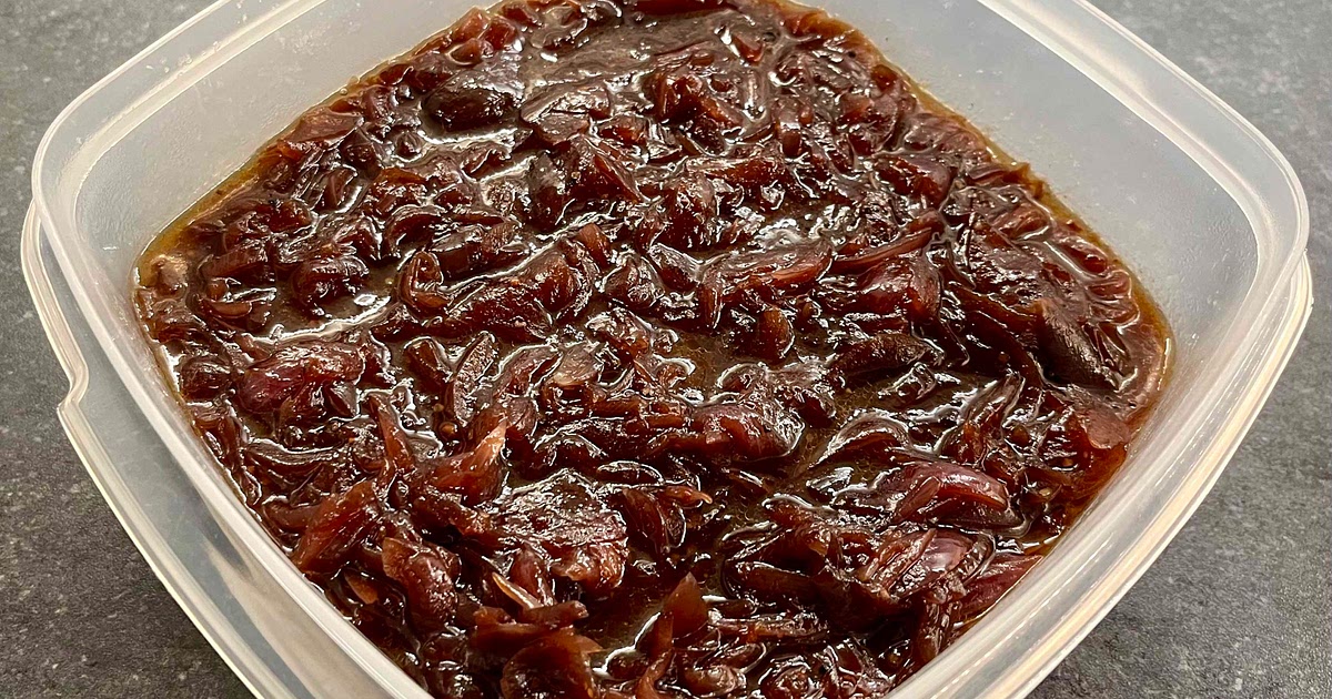 Red onion balsamic chutney Recipe | Samsung Food App