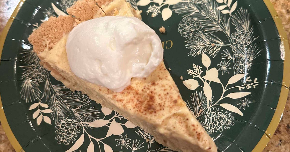 Eggnog Pie Recipe | Samsung Food App