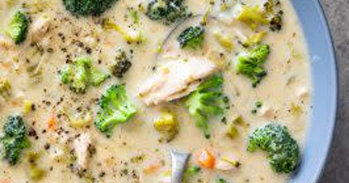 Vled Program Recipes Easy Healthy Chicken Broccoli Soup(After 3rd week on program) Recipe ...