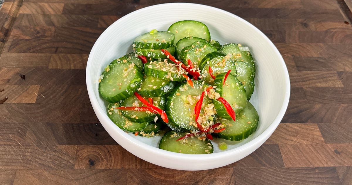 Easy Cucumber Salad 😋 Recipe | Samsung Food App