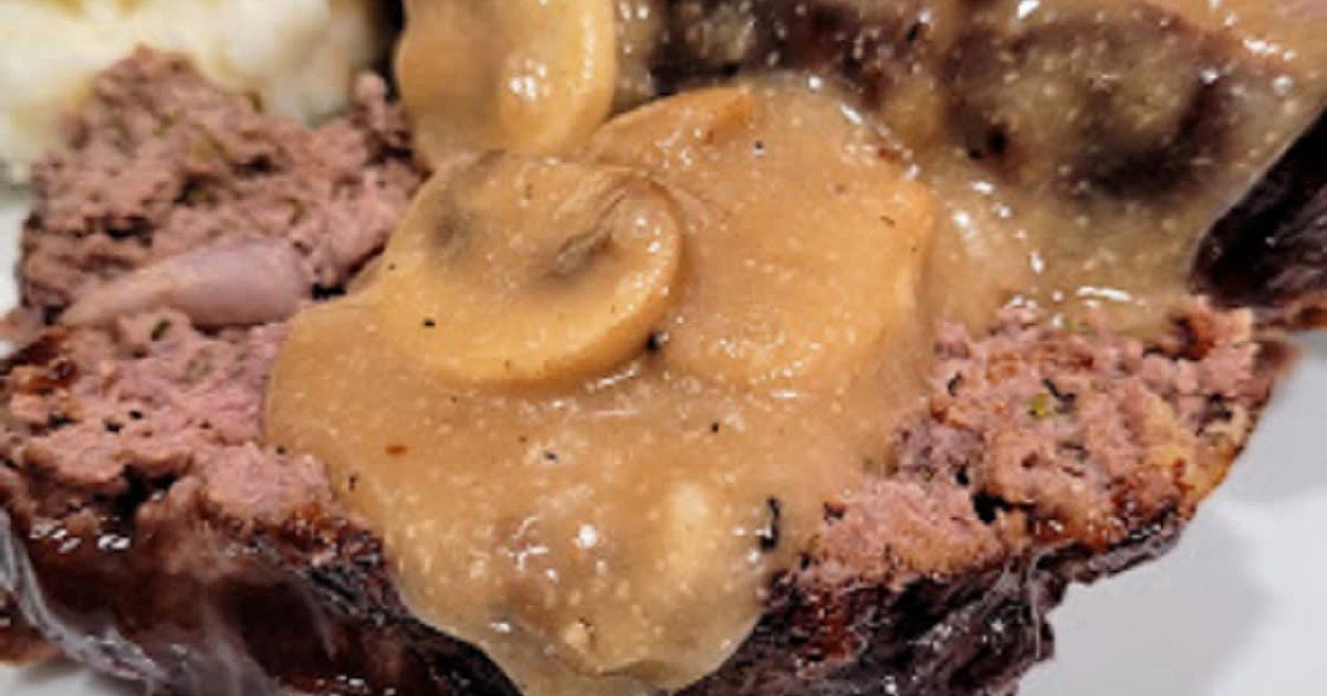 Mushroom Gravy Meatloaf Recipe | Samsung Food App