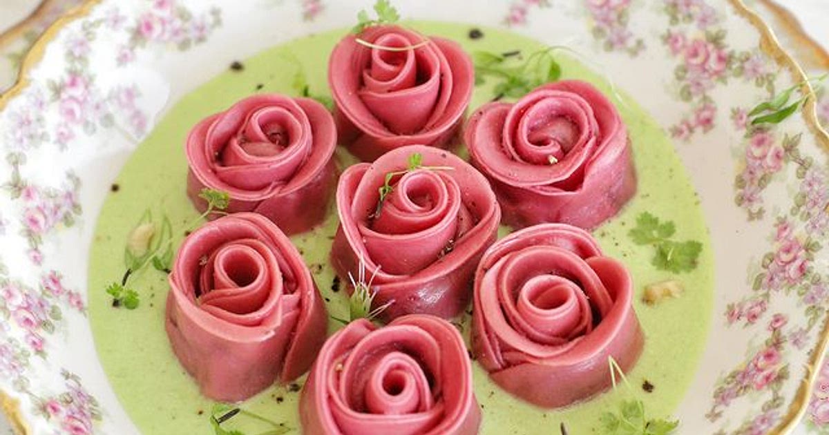 Rose-shaped Ravioli Recipe | Samsung Food App